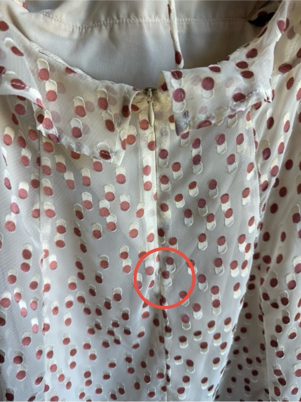 Astr the Label Elsie Cream Polka Dot Backless Dress - Picture 5 of 10